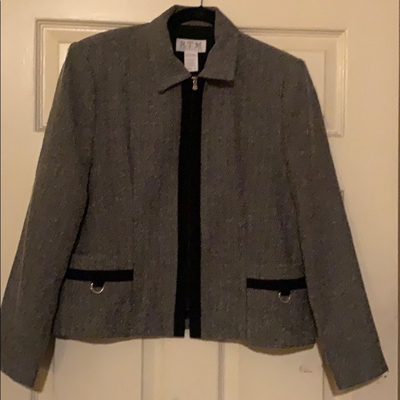 RTM collection Jackets & Blazers - ⚜️ EUC Zip front ~ Tweed Blazer